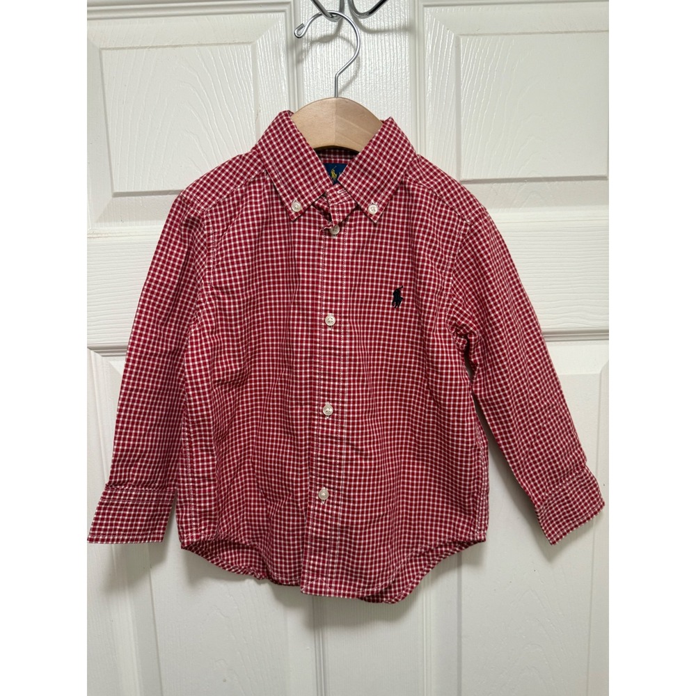 Ralph Lauren Button Down Boys Shirt- size 2t